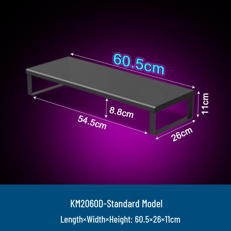 Multifunctional Monitor Riser with USB Ports and LED Lighting