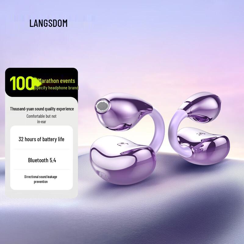 

WOPOW TS20 Metallic Semi-In-Ear Clip Earbuds