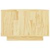 Vidaxl Stolik Kawowy, 110X50X33,5 Cm, Lite Drewno Sosnowe