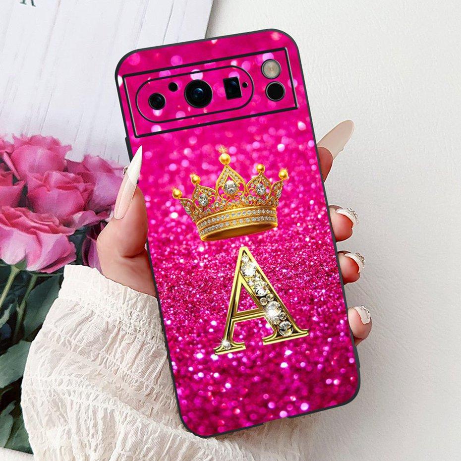 

Fashion Letter Phone Case For Google Pixel 8 Pro 8a Black Silicone Soft Cover For Google Pixel8 Pixel8a 8Pro Cases Bumpers Google Pixel 8 Pro