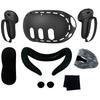 For Meta Quest 3 Silicone Protective Cover Set 7 In 1 Anti-Leakage Nose Pad Mask Case Replacement Vr Silicone Case Accessories