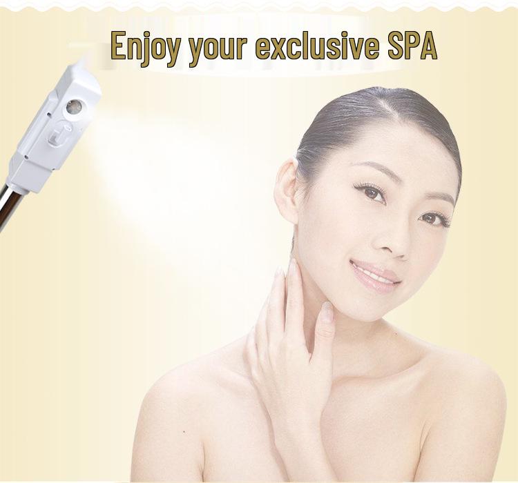 Single-Tube Thermal Facial Steamer and Hydrator for Beauty Salons and Home