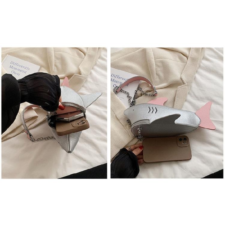 Playful Cartoon Animal Shape Women's PU Shoulder Bags Chain Sling Crossbody Bag