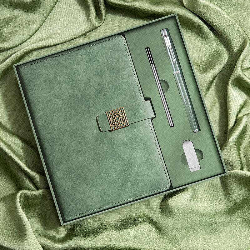 Verdickte Leder-Business-Schnallen-Notizbücher für Konferenzen und Tagebücher