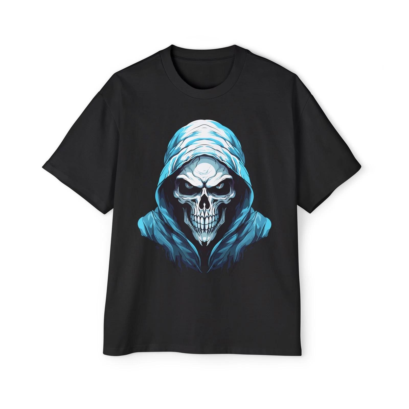 Grim Reaper Angel of Death :: High quality Men s Heavy Oversized Tee L