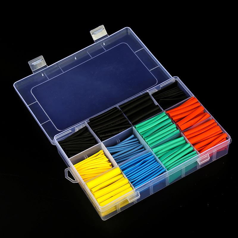 530-Piece Insulated Heat Shrink Tubing Set for Electricians