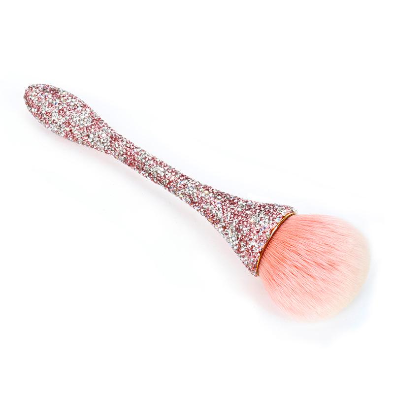 Soft Small Waist Nail & Makeup Brush for Blush and Loose Powder