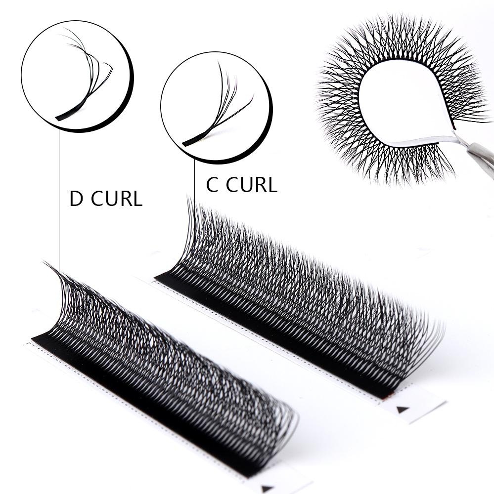 Befer 8d W Shape Eyelashes Extension Volume 8d Supplies For Eyelash Extensions High Quality Natural False Cilios 8d Lashes C/D