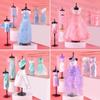 Plastic Doll Dress Stand Perfect Dolls Display Stand Display Holder Doll Dress Rack for Doll Dresses and Wedding Gowns