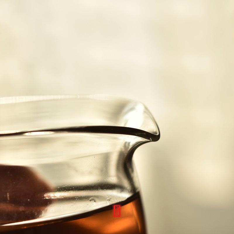 Japanischer Stil Glas Fair Cup Handgefertigt Kung Fu Tee Kanne Fair Becher Chahai Teetasse Set Zubehör Teegeschirr