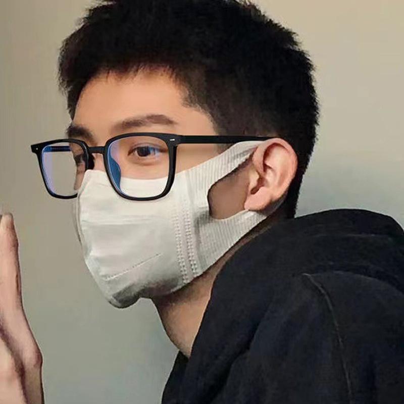 Photochromic Eye Glasses Replaceable Lens Simple Square Anti Blue Ray Eyeglasses Specs Transitional Computer Eye protection Outdoor Shade Sunglasses