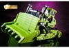 Jinbao GT Hercules Green Transforming Toy Scavenger: Six-Combiner Construction Vehicle Accessory Pack.