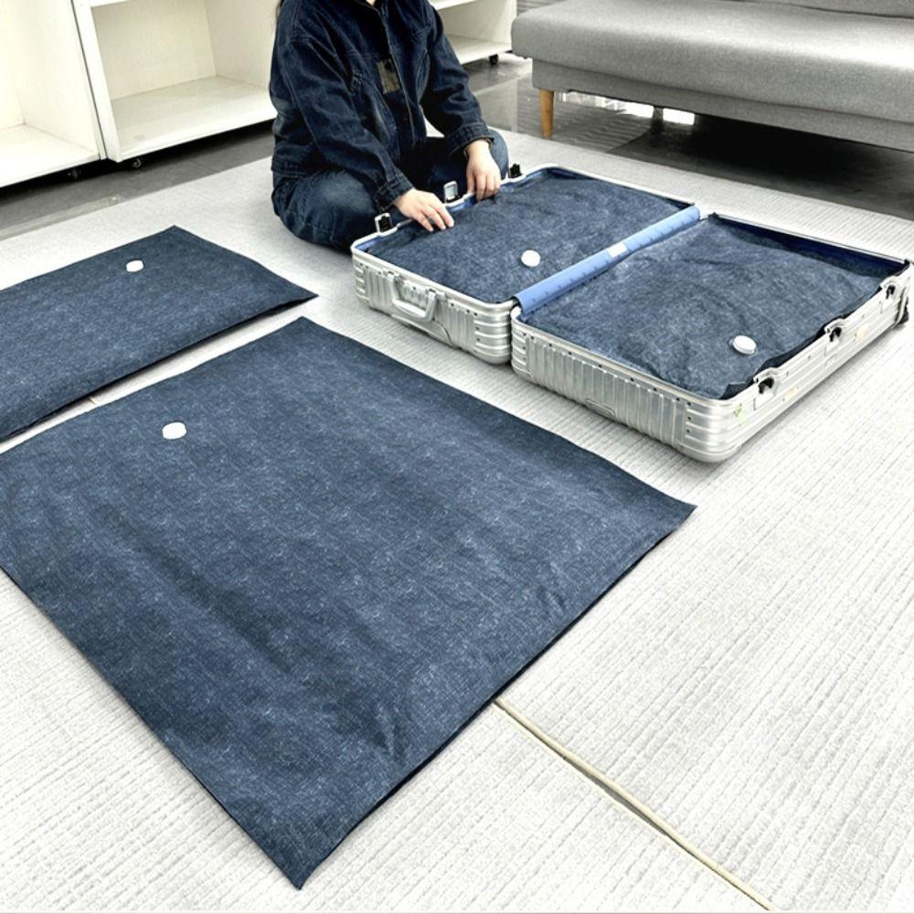 Pungi de vid rezistente la praf pentru călătorie, reutilizabile, pentru depozitare sub vid a bagajelor, rucsac