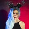 Funny Halloween Hair Hoop Dark Butterfly Festival Hair Accessories  Party