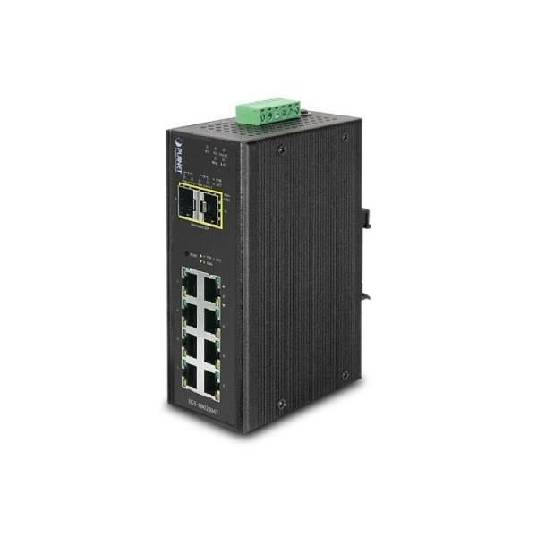 Planet IGS-10020MT commutateur réseau Géré L2+ Gigabit Ethernet (10/100/1000) Noir