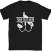 Fishing Your Text Here Custom T-Shirt Personalized Group Trip Tee
