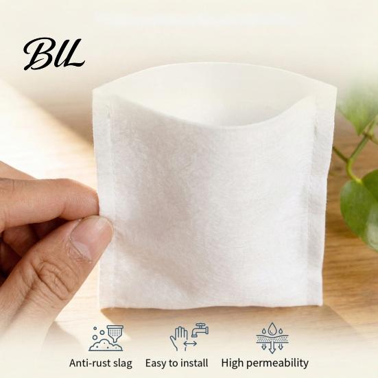Sediment Filter for Tap Universal Faucet Water Bag with Non-Woven Fabric High-Density Remover Cotton Rust Particles Anti-Splash Reusable Easy Install