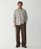 MAN ON THE BOON Relaxed Fit Check Pattern Shirt_Gray 4715303015