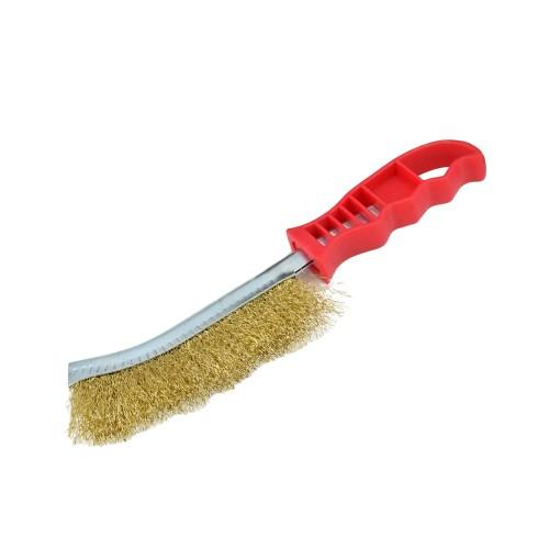 AW Tools Brassed Steel Wire Wire Brush