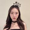 Halloween Spider Hairband Spider Spider Hair Hoop Funny Spider Web Headband  Adult Kids