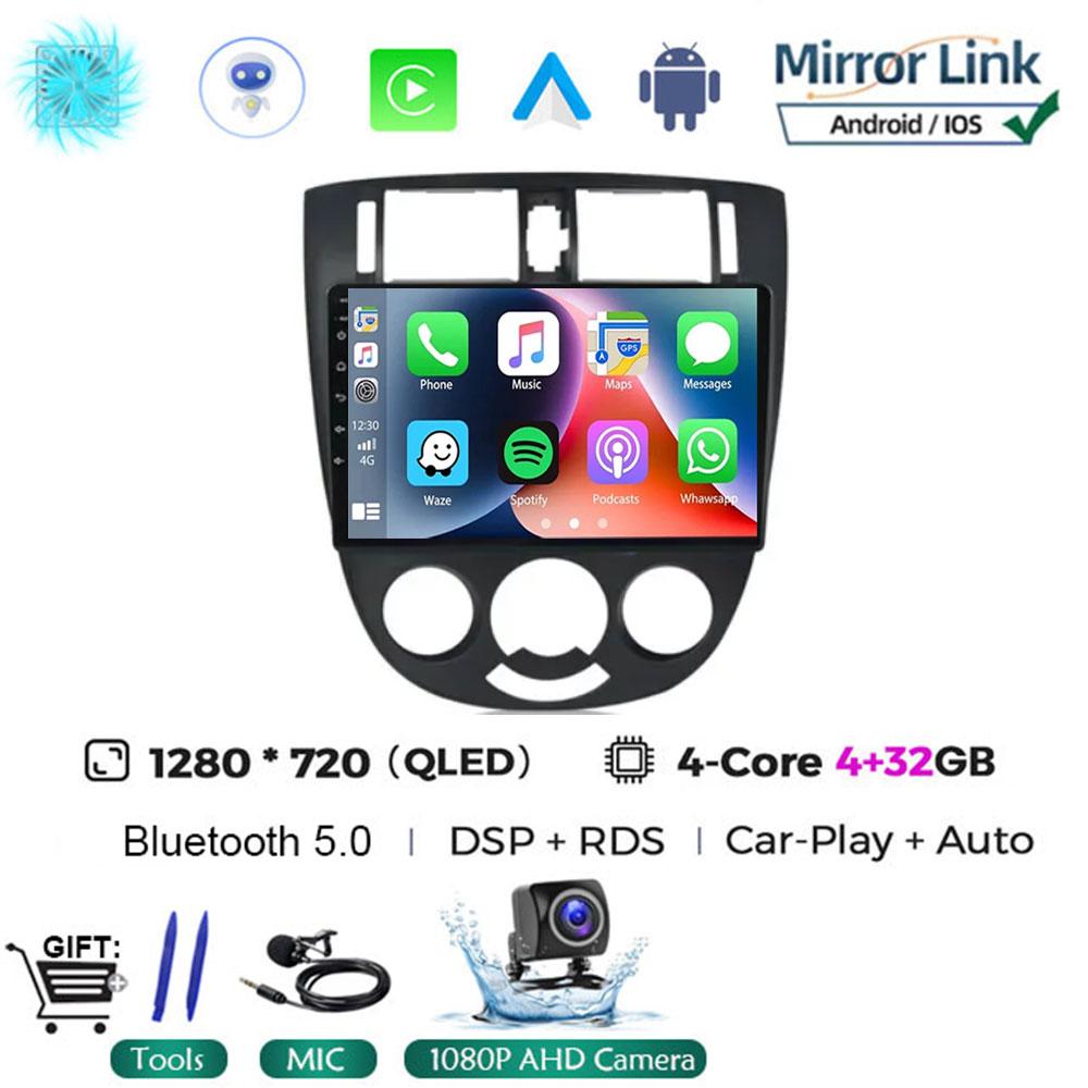 For Chevrolet Lacetti J200 For Buick Excelle Hrv For Daewoo Gent Android 14 Radio GPS Navigation Stereo Multimedia Player 2din