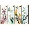 Puzzle Korea Four Gentlemen Jigsaw Puzzle Mini Size PKMI2000-3227, Korean Popular Puzzles