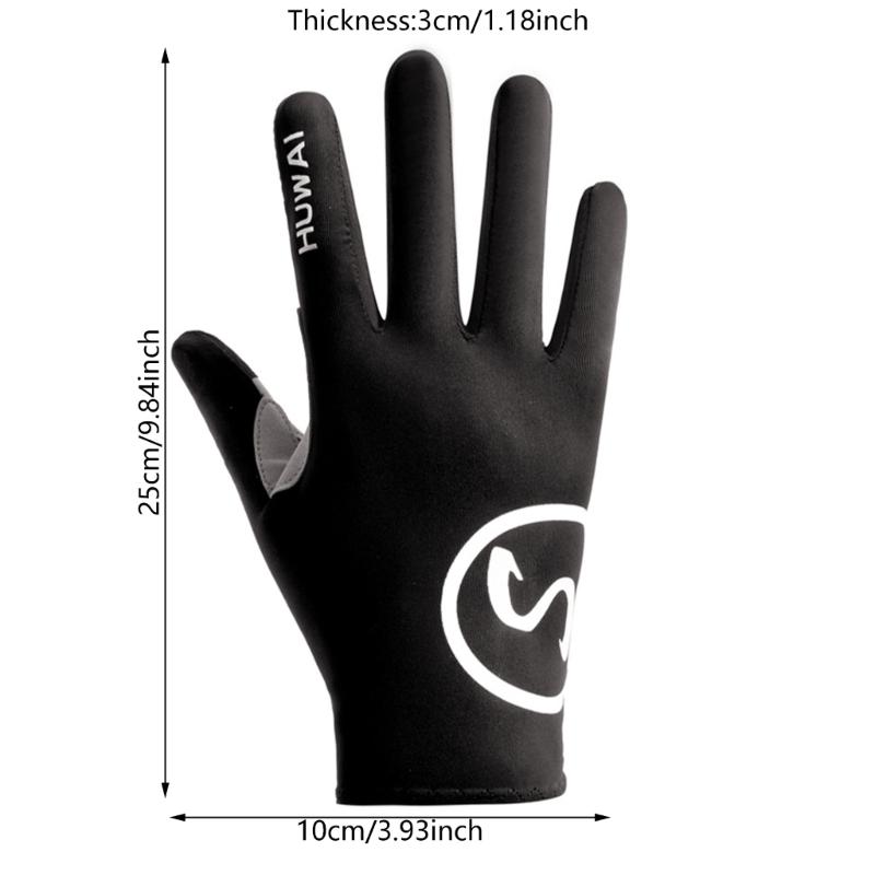 Sports Cycling Glove Full Finger Mountain Bike Gloves with Antislip Shock Absorbing Pad, Touchscreens Road Biking Gloves