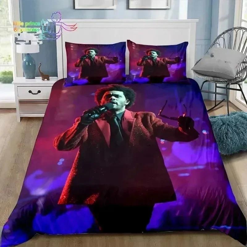 Comforter 3D Print Xo The Weeknd Bedding Set Single Twin Full Queen King Size Bed Set Adult Kid Bedroom Bedding Gift
