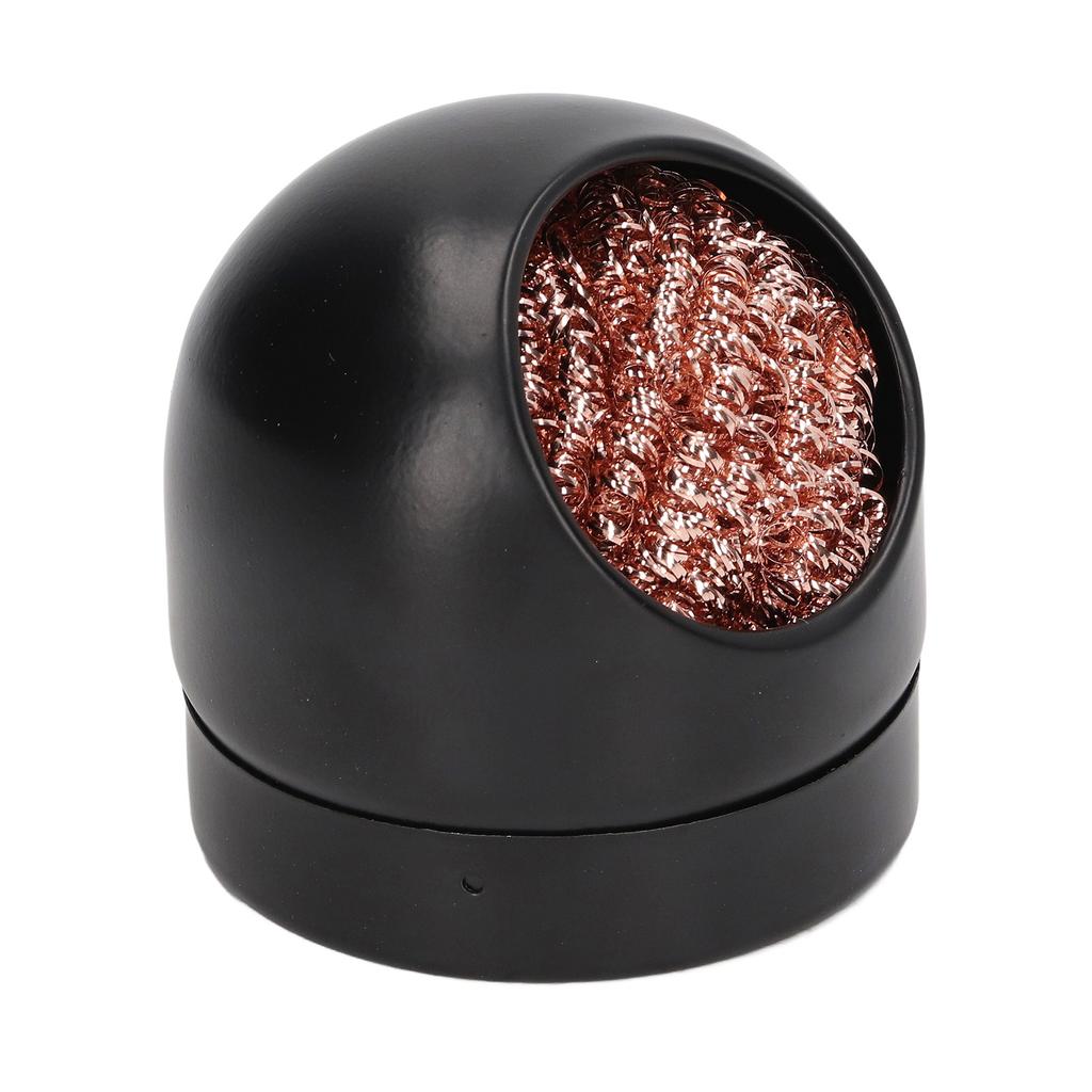 Soldering Iron Tip Cleaner Tin Removal Welding Head Stainless Steel Cleaning Wire with Holder