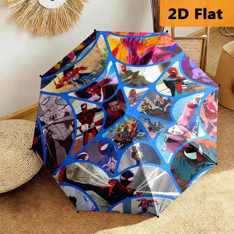 1pc Spider-Man umbrella Portable 8-rib structure suitable for all seasons, home, travel, outdoor umbrella