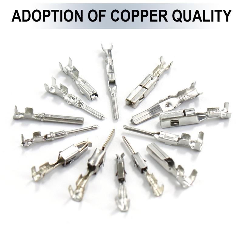 Electrical Pin Connectors Car Wire Terminals Connector Pin Auto Electric Connector 1/1.5/1.8/2.2/2.8/3.5mm Easy to Use