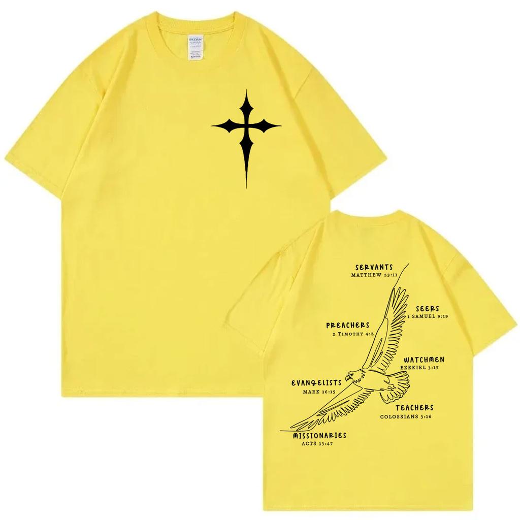Jesus Bible Verse Christian Graphic T Shirts Men Women Clothing High Quality Fashion Tshirts Summer Casual Short Sleeve Tshirt