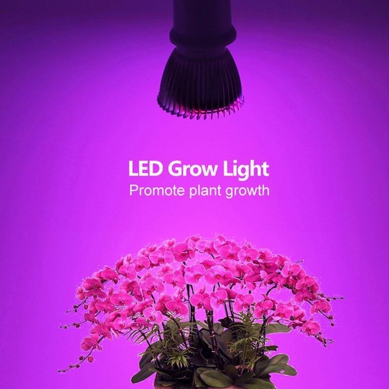 E27 72LED  3W Plant Grow Light Chimeneas Hydroponic Flower Veg Growing Lamp Bulb