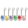 Resin Keyboards Companion Keycaps Mini Duck Keycap Quacking Duck Keychain For Office Stress Relief