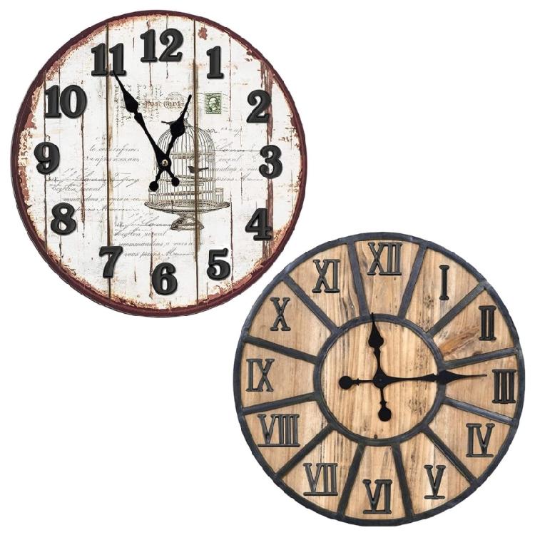 DIY Clock Number Arabic Roman Numerals Digital Clocks Needle Hands Clock Sticker