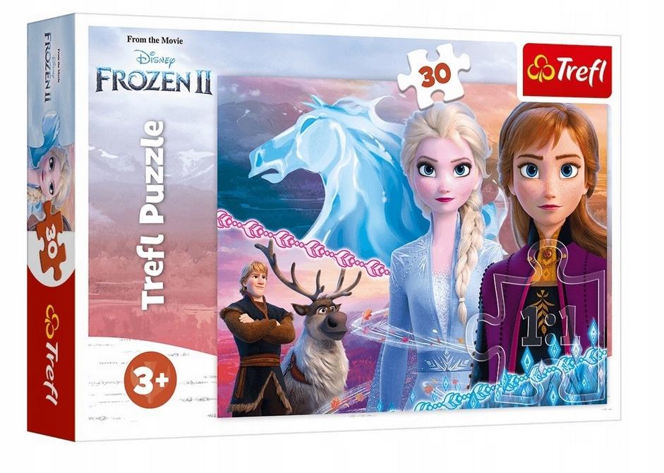 PUZZLE 30 ODWAGA SIÓSTR FROZEN 18253