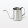 MUJI Stainless Steel Drip Pot with Graduated Coffee Maker, MDP74A3A