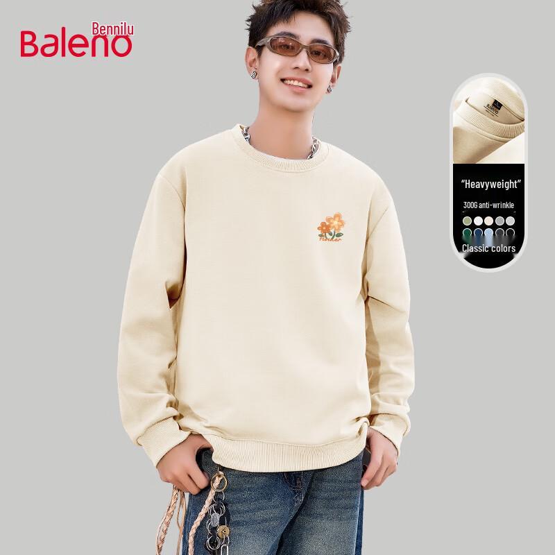 

Baleno Men s Floral Print Pullover Sweatshirt 5XL