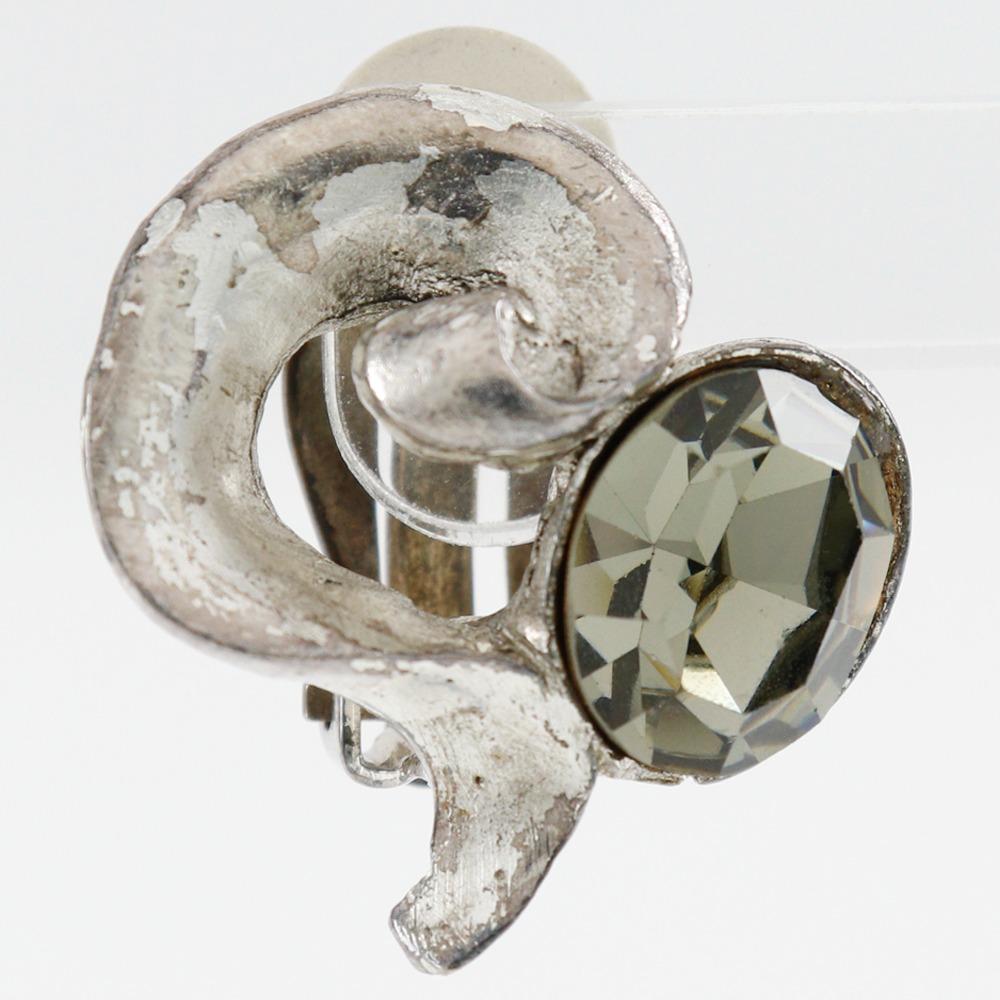 Christian Lacroix Earring metallic/Rhinestone 16.4g Women Used