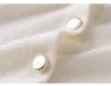 2025 Autumn/Winter Merino Wool Slanted Hem Cape with Gold Buckle