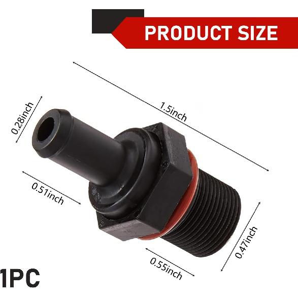 1 PC Automotive PCV Check Valve, Replacement OEM #267402G000 26740-2G000 Rep