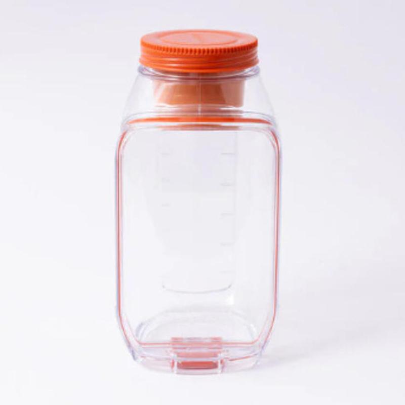 Salad Pod Salad Jar Leakproof Portable With Lid Vegetable Jar Lunch Side Opening Can For Office, School, Travel, Camping