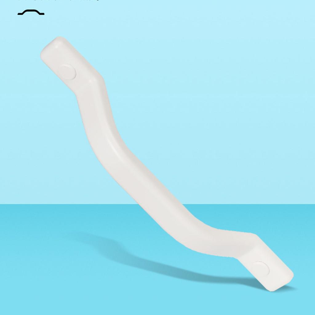 Nylon Grab Handle, 9.45inch White Entry Door Assist Handle,Entry Safety Grab Handle for Trailer Campers