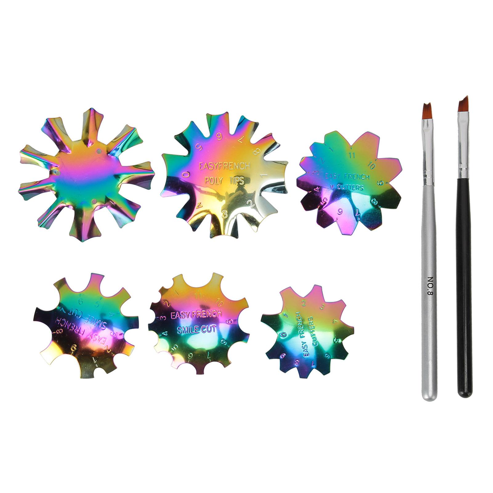 

Nail Art French Colorful Stainless Steel Manicure Trimmer DIY Supplies