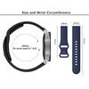 KALEBOL KLB-HDKGJ-001 For Samsung Galaxy Watch6 Classic 43mm/47mm Watch Band 20mm Silicone Strap