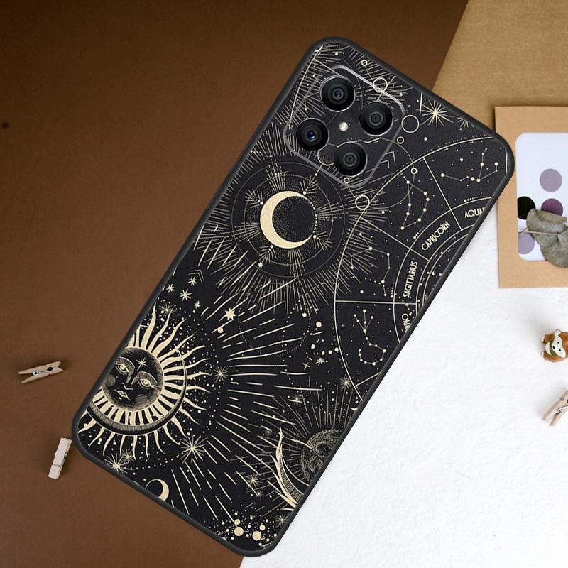 

Чехол Астрологический Солнце Луна Облака для Honor Magic 8 Pro 5 6 7 Lite X9a X9b X9c X9d X8a X8b X8c 50 70 90 200 400 Pro Honor 400