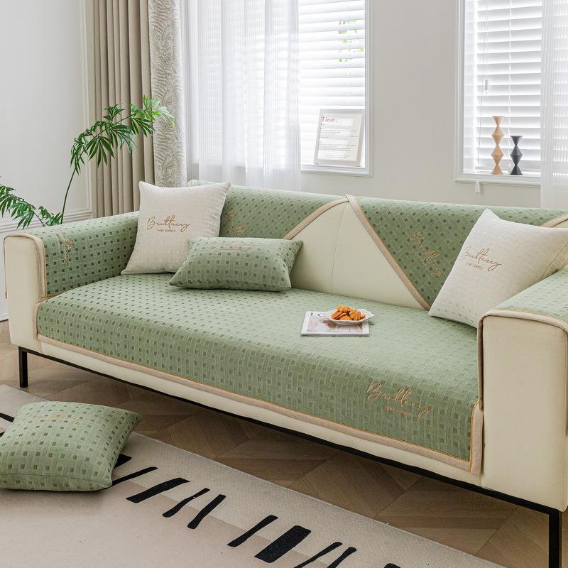 Chenier Sofa Cushion Is Universal In All Seasons, Simple And Modern Non-Slip Seat Cushion, Sofa Cover, Armrest Cover, Cloth Towel