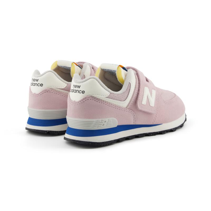 New Balance NB 574 Fabric Anti kick Low top Kids Lifestyle Shoes Pink Kids' PV574VPK