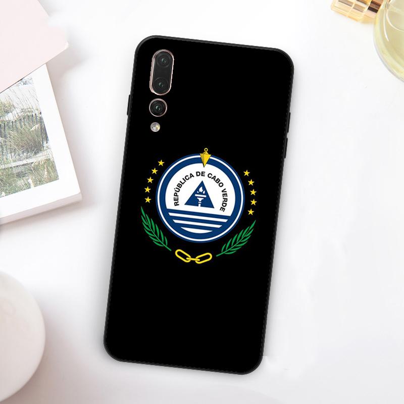 Cape Verde Flag For Huawei Nova 11 10 9 SE Y70 Y60 Y90 Y61 Y91 Y73 Y72 12i 11i 8i P30 P40 Lite P60 Pro Case