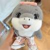 Cute Shark Plush Toy Anime Style Soft Stuffed Animal Pillow Doll